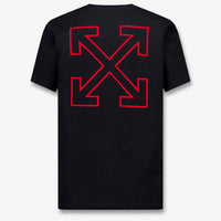 Off-White Kinder Jongens T-Shirt In Zwart