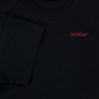 Off-White Kinder Jongens T-Shirt In Zwart