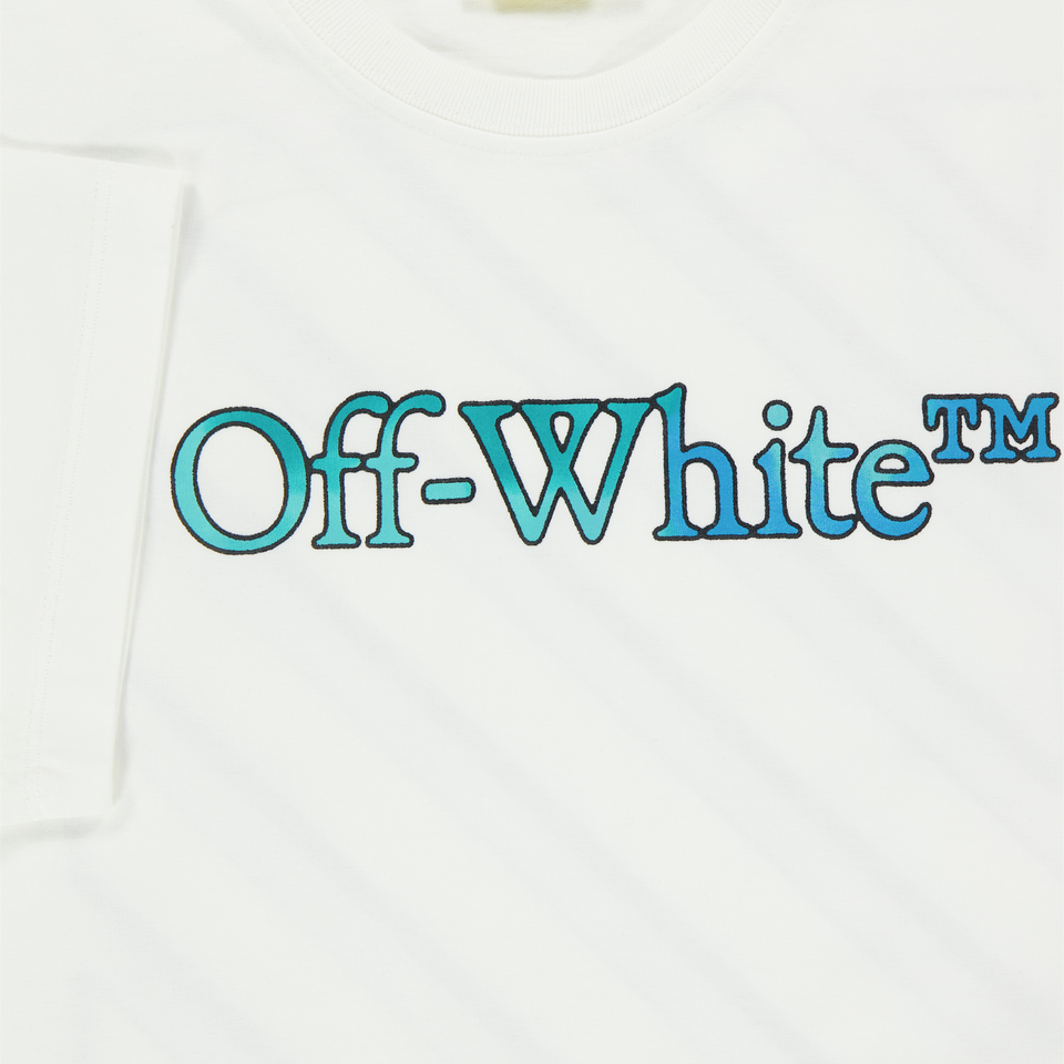 Off-White Kids Boys  T-Shirt White