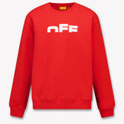 Off-White Kids Boys Sweater  Red