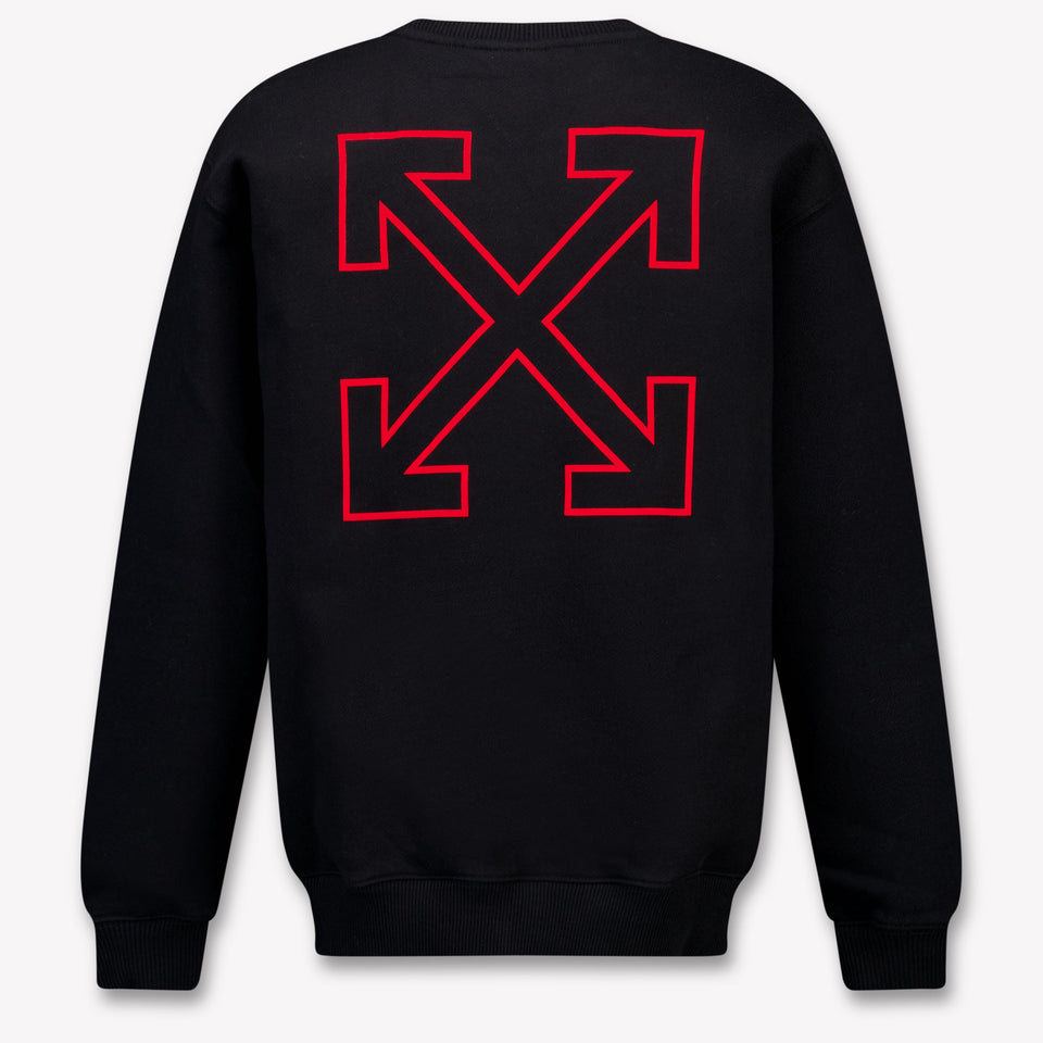 Off-White Kinder Jongens Trui In Zwart