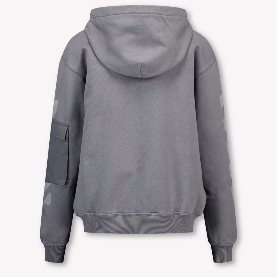 Off-White Kinder Jongens Vest In Donker Grijs