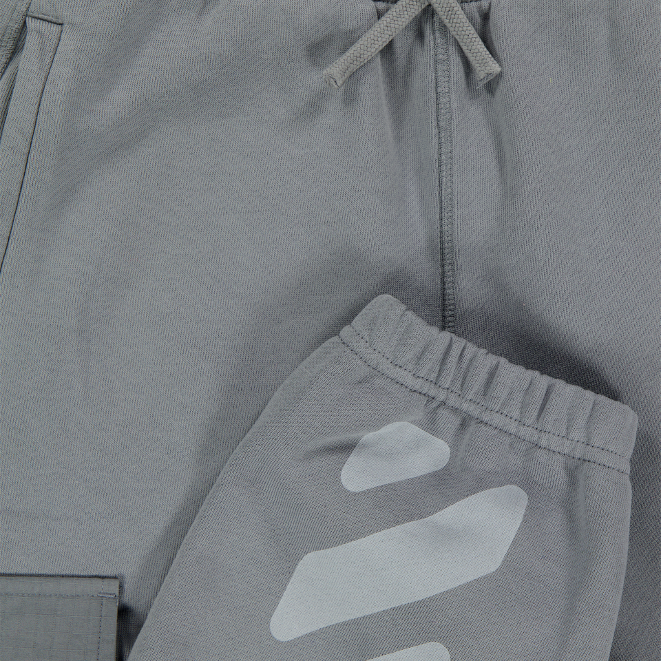 Off-White Kinder Jongens Broek In Donker Grijs