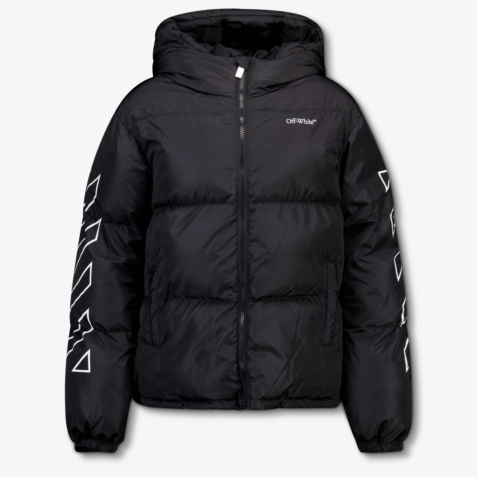 Off-White Kids Boys Winter Jacket  Black