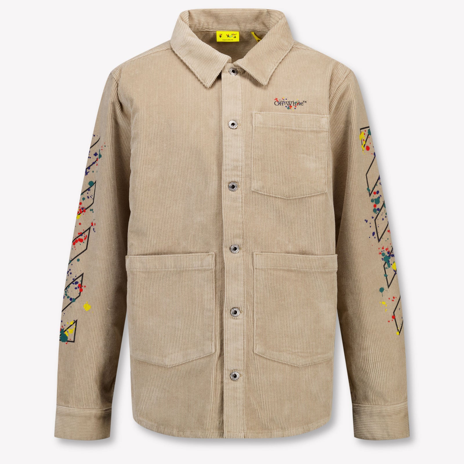 Off-White Kinder Jongens Vest In Beige