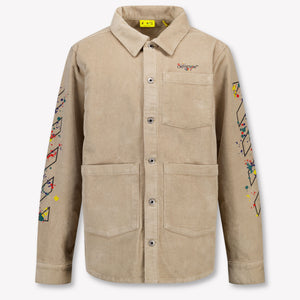Off-White Kinder Jongens Vest In Beige