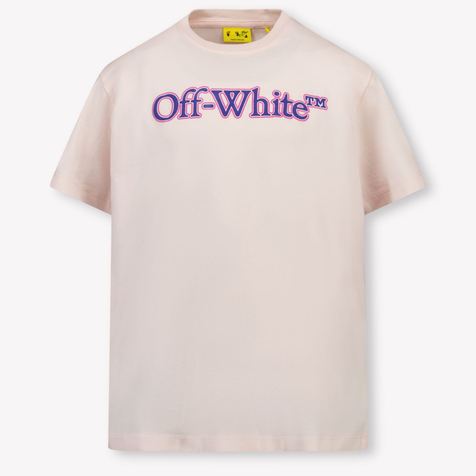 Off-White Kinder Meisjes T-Shirt In Licht Roze