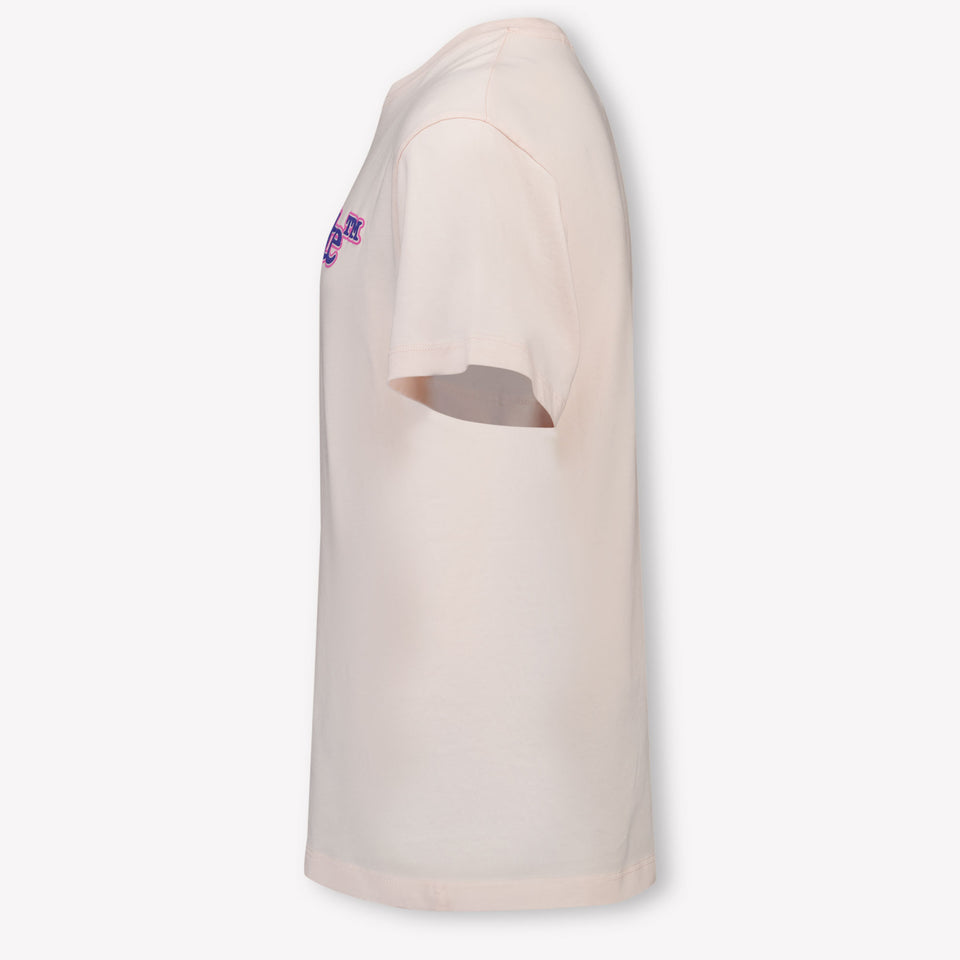 Off-White Kinder Meisjes T-Shirt In Licht Roze