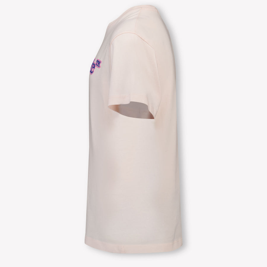 Off-White Kinder Meisjes T-Shirt In Licht Roze