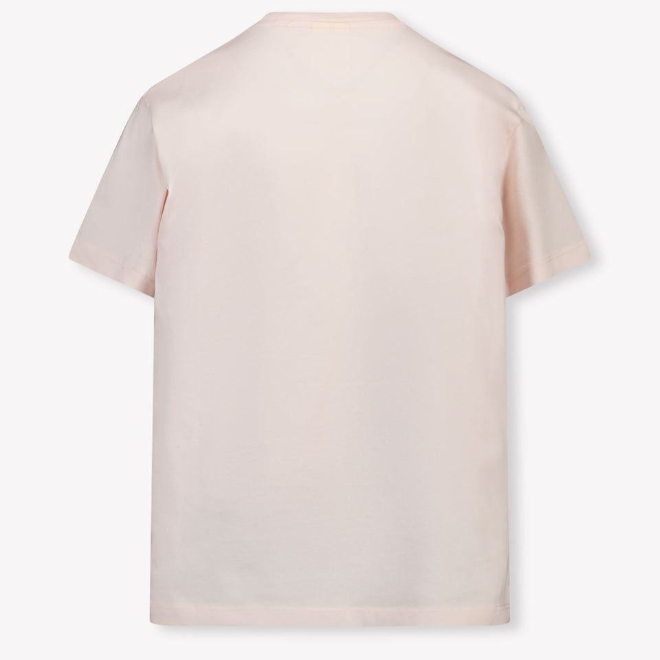 Off-White Kinder Meisjes T-Shirt In Licht Roze