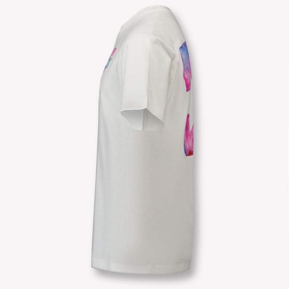 Off-White Kinder Meisjes T-Shirt In Wit
