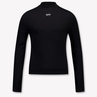 Off-White Kinder Meisjes T-Shirt In Zwart
