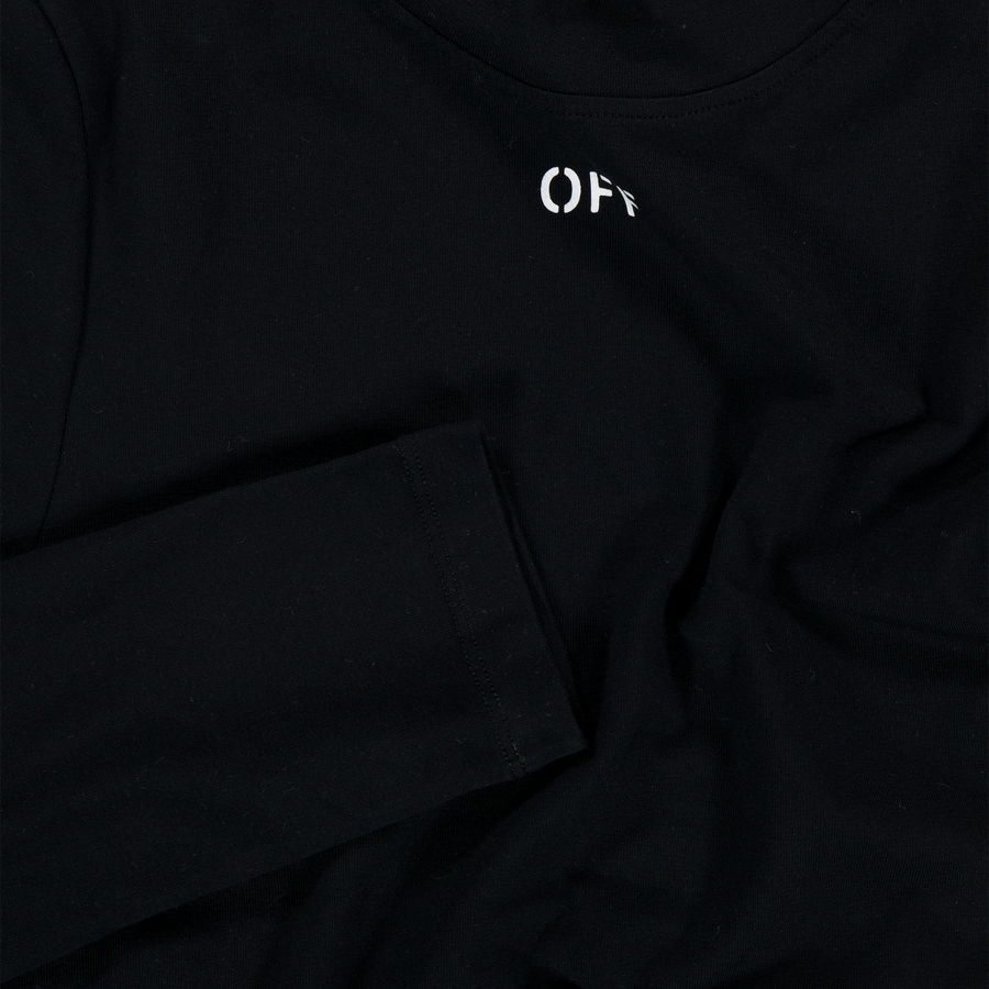 Off-White Kinder Meisjes T-Shirt In Zwart