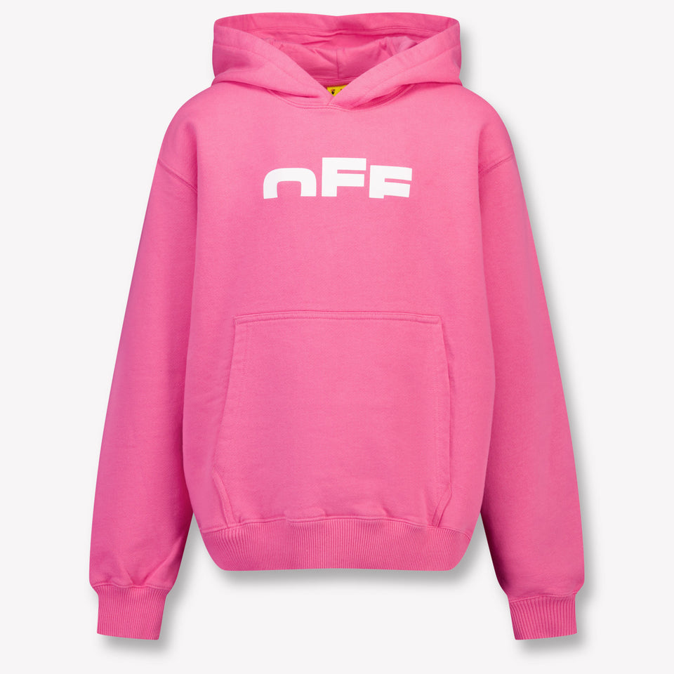 Off-White Kinder Meisjes Trui In Fuchsia