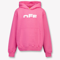 Off-White Kinder Meisjes Trui In Fuchsia