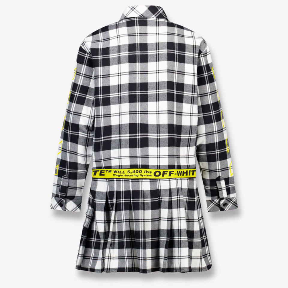 Off-White Kids Girls Dress Black