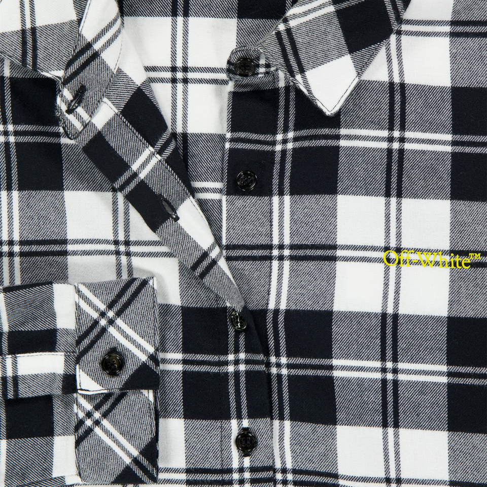 Off-White Kids Girls Dress Black