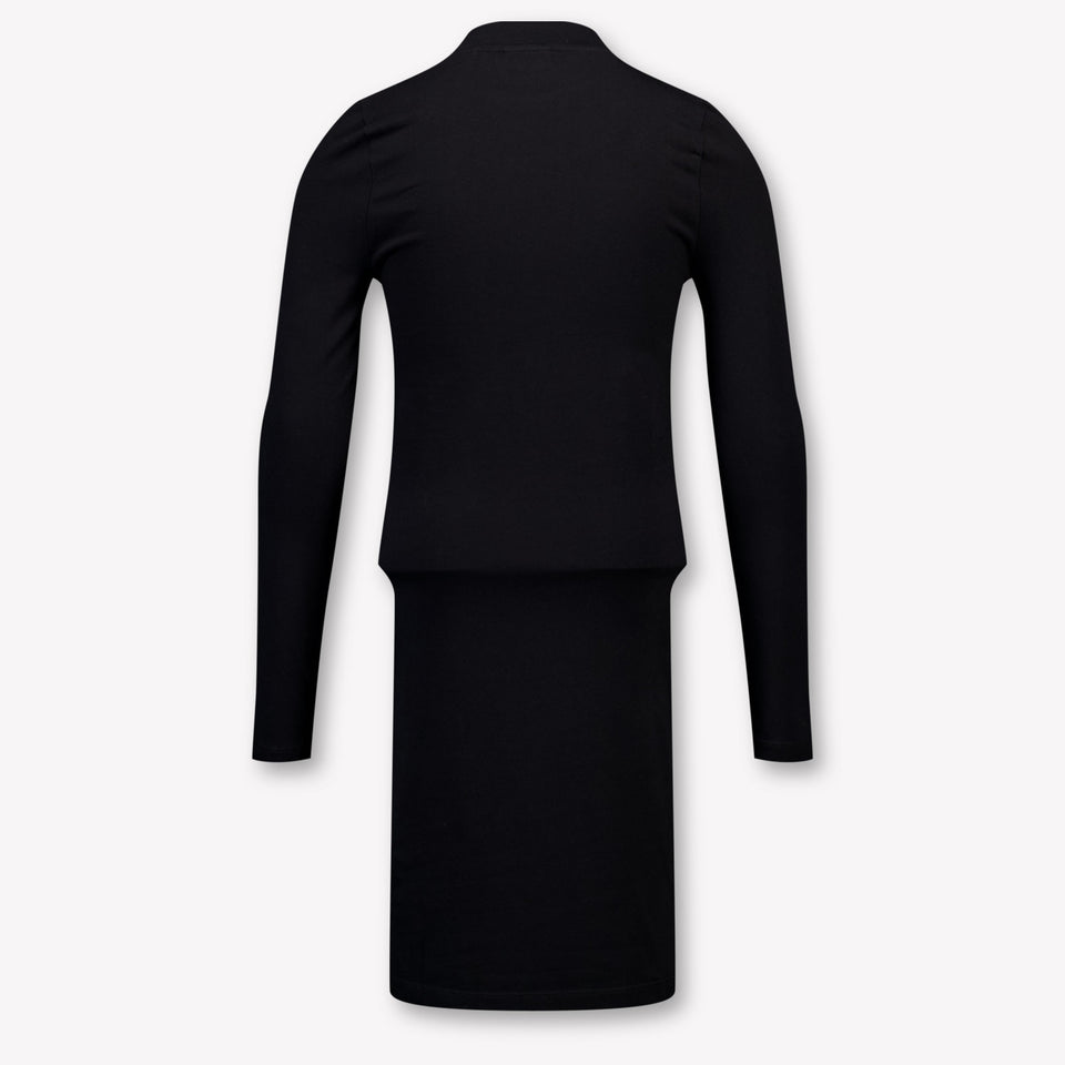 Off-White Kids Girls Dress Black