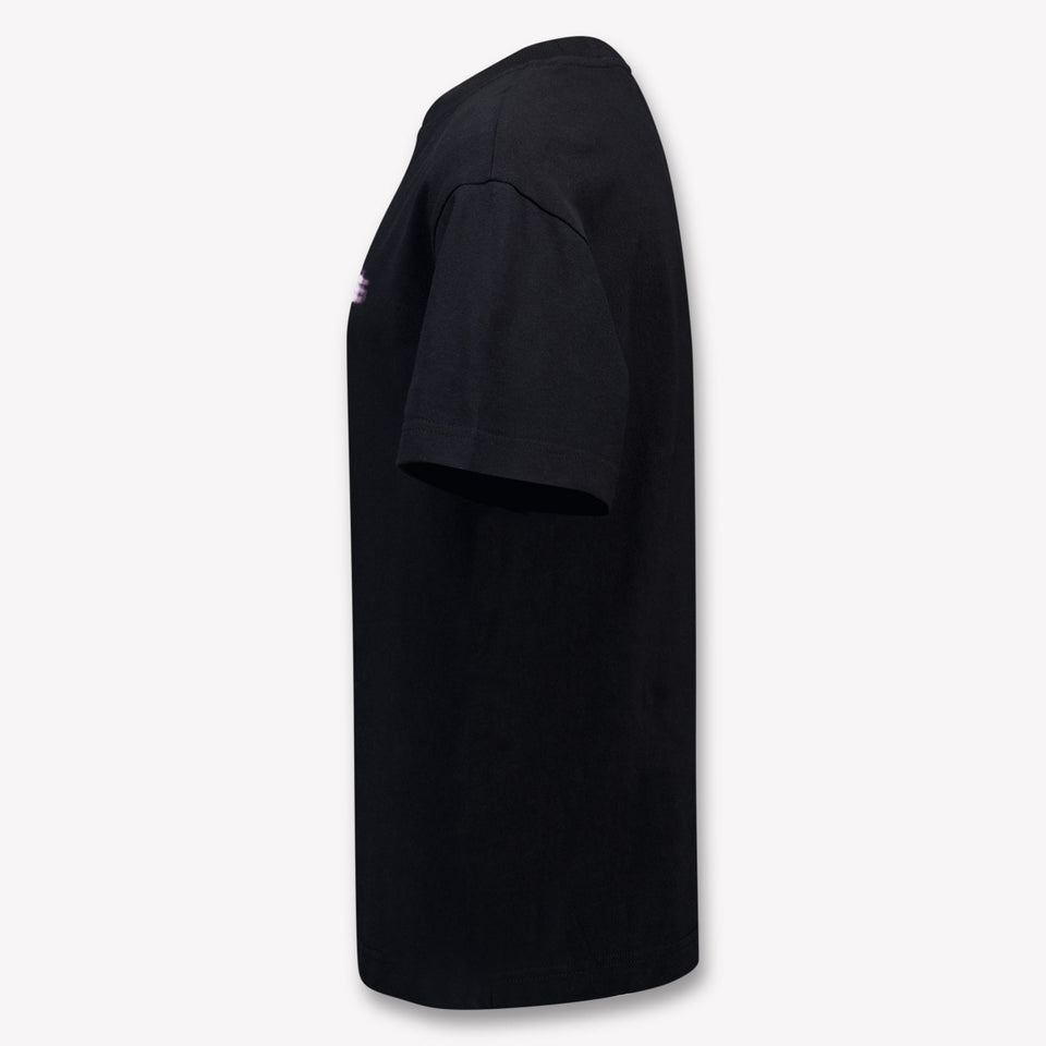 Palm Angels Kids Girls  T-Shirt Black