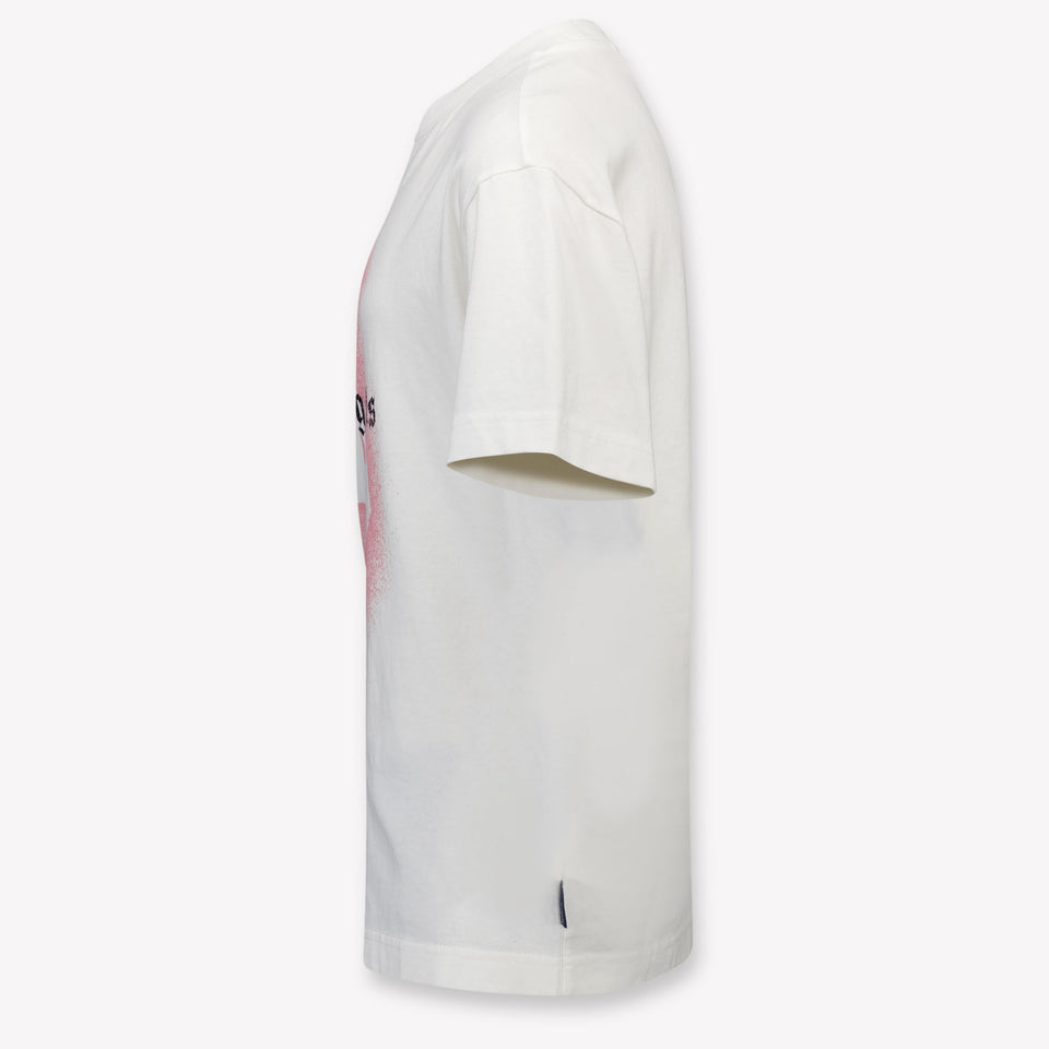 Palm Angels Kids Girls  T-Shirt Offwhite