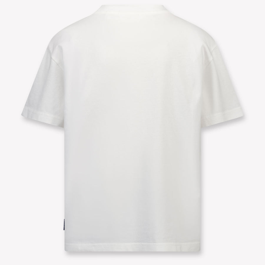 Palm Angels Kinder Meisjes T-Shirt In Off White