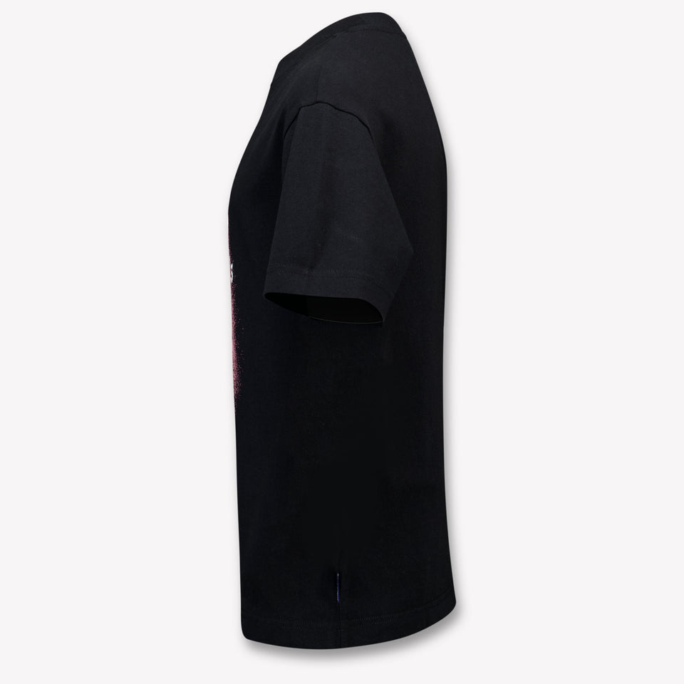 Palm Angels Kids Girls  T-Shirt Black