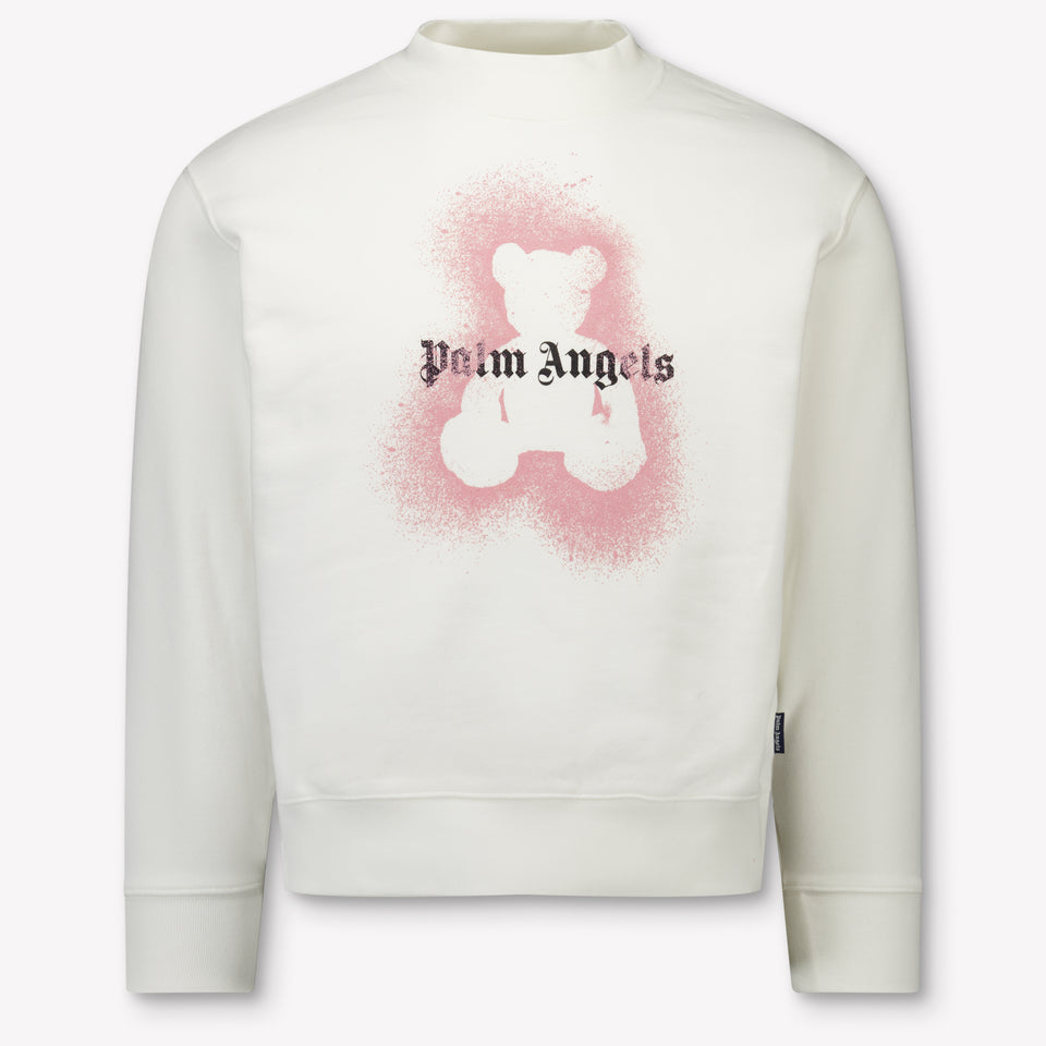Palm Angels Kinder Meisjes Trui In Off White