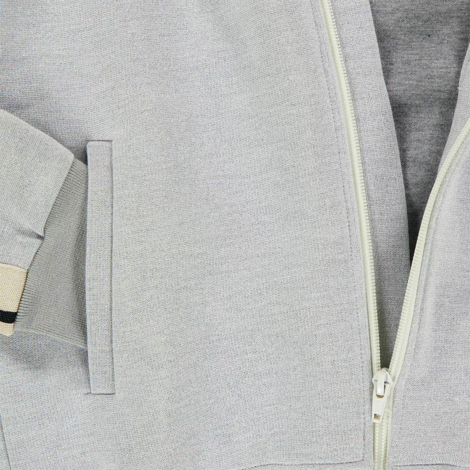 Palm Angels Kids Girls Vest  Silver