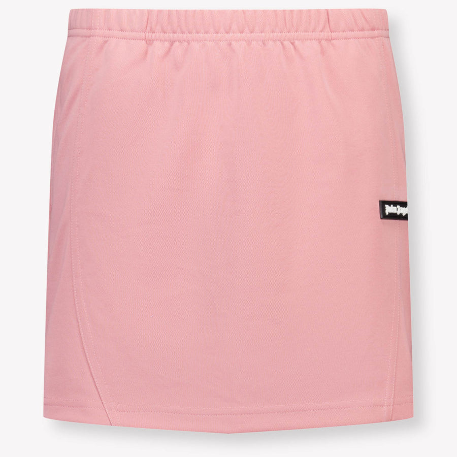 Palm Angels Girls Skirt in Dusty Pink