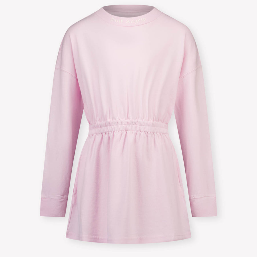 Palm Angels Kinder Meisjes Jurk In Licht Roze