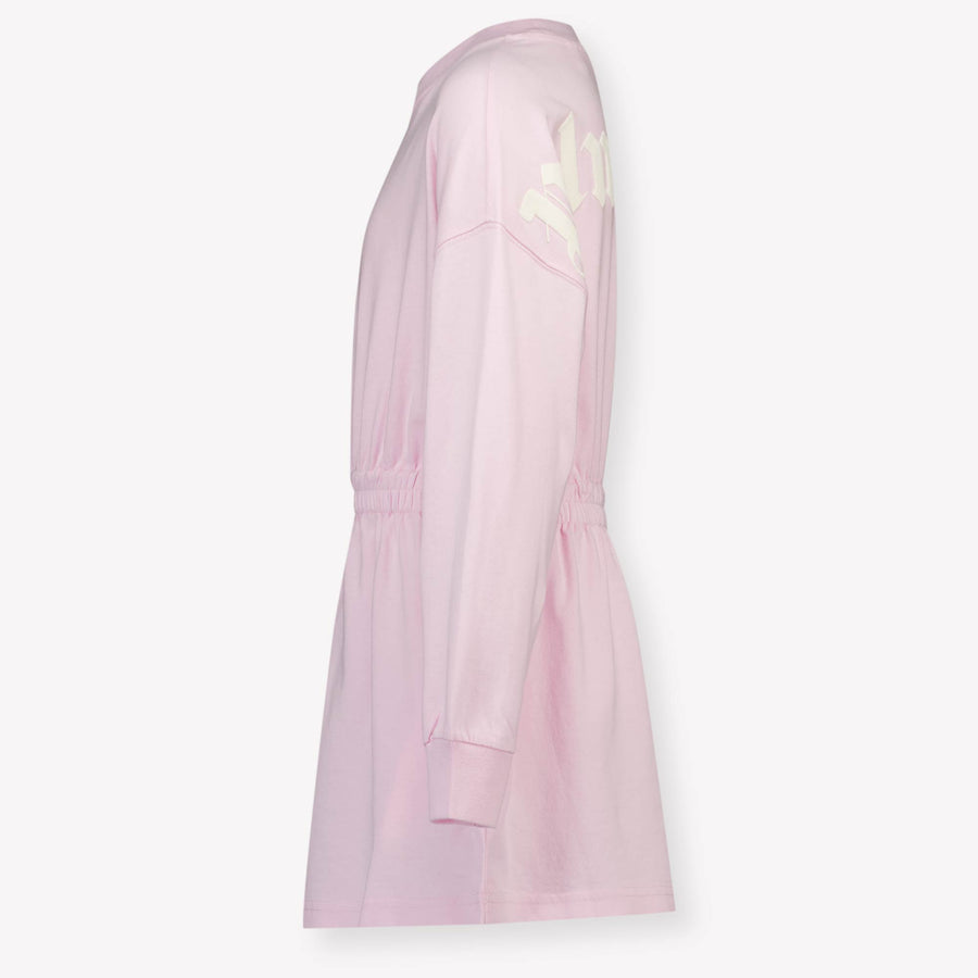 Palm Angels Kinder Meisjes Jurk In Licht Roze