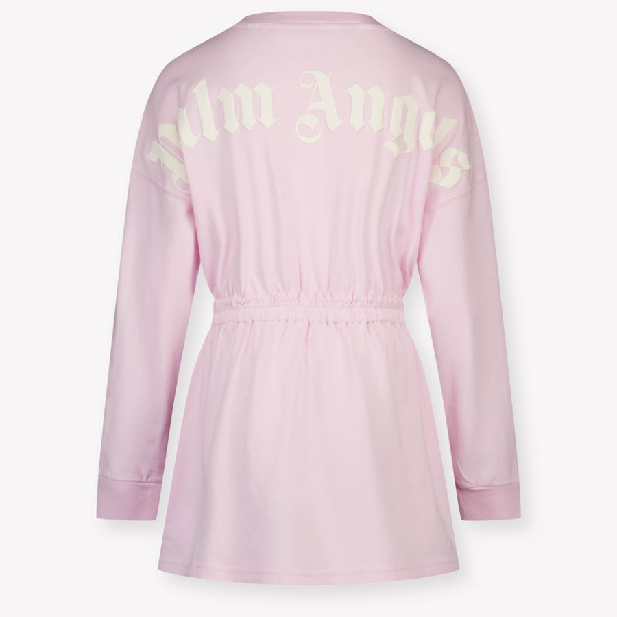Palm Angels Kinder Meisjes Jurk In Licht Roze