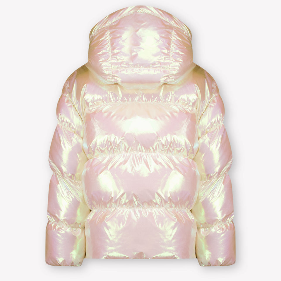 Palm Angels Kinder Meisjes Winterjas In Licht Roze