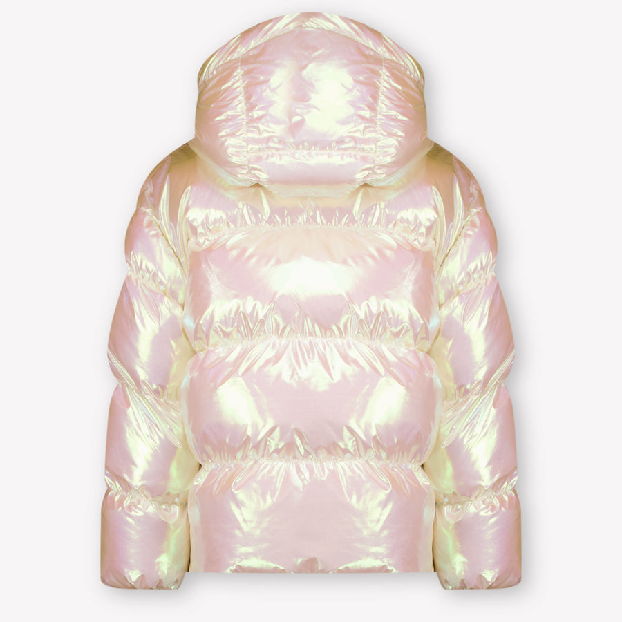 Palm Angels Kinder Meisjes Winterjas In Licht Roze