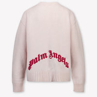 Palm Angels Kinder Meisjes Trui In Licht Roze