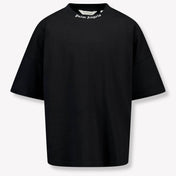 Palm Angels Kids Boys  T-Shirt Black