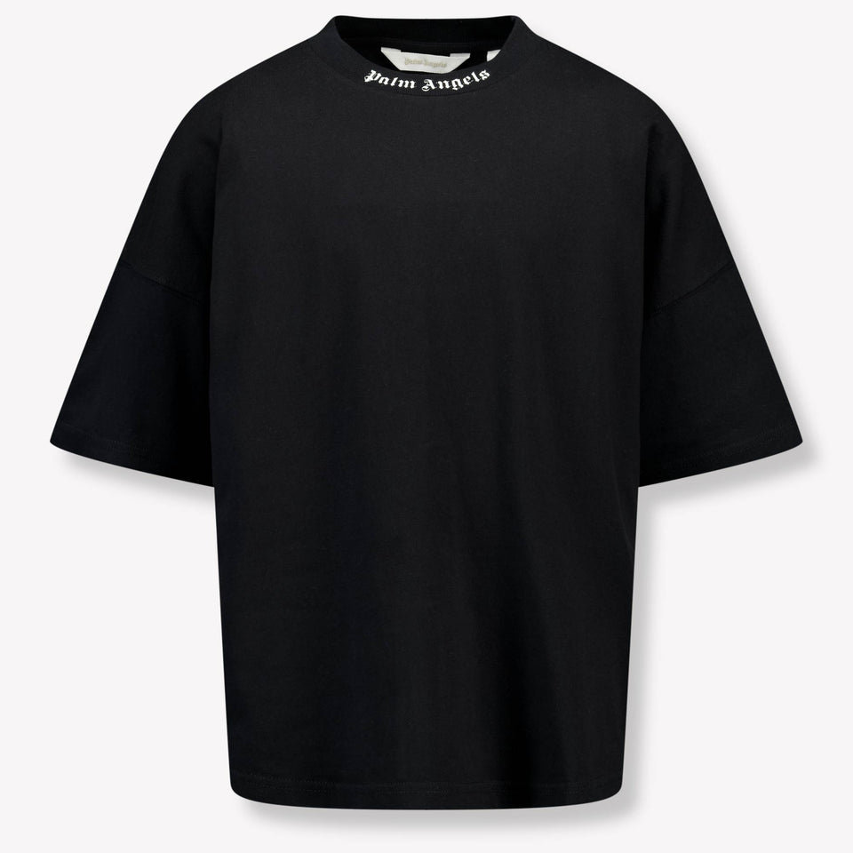Palm Angels Kids Boys  T-Shirt Black