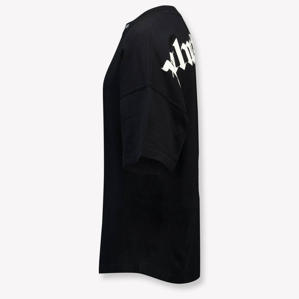 Palm Angels Kids Boys  T-Shirt Black