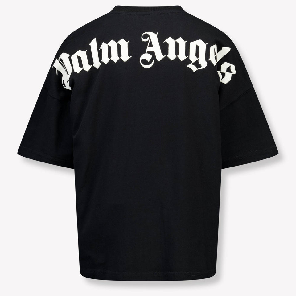Palm Angels Kids Boys  T-Shirt Black