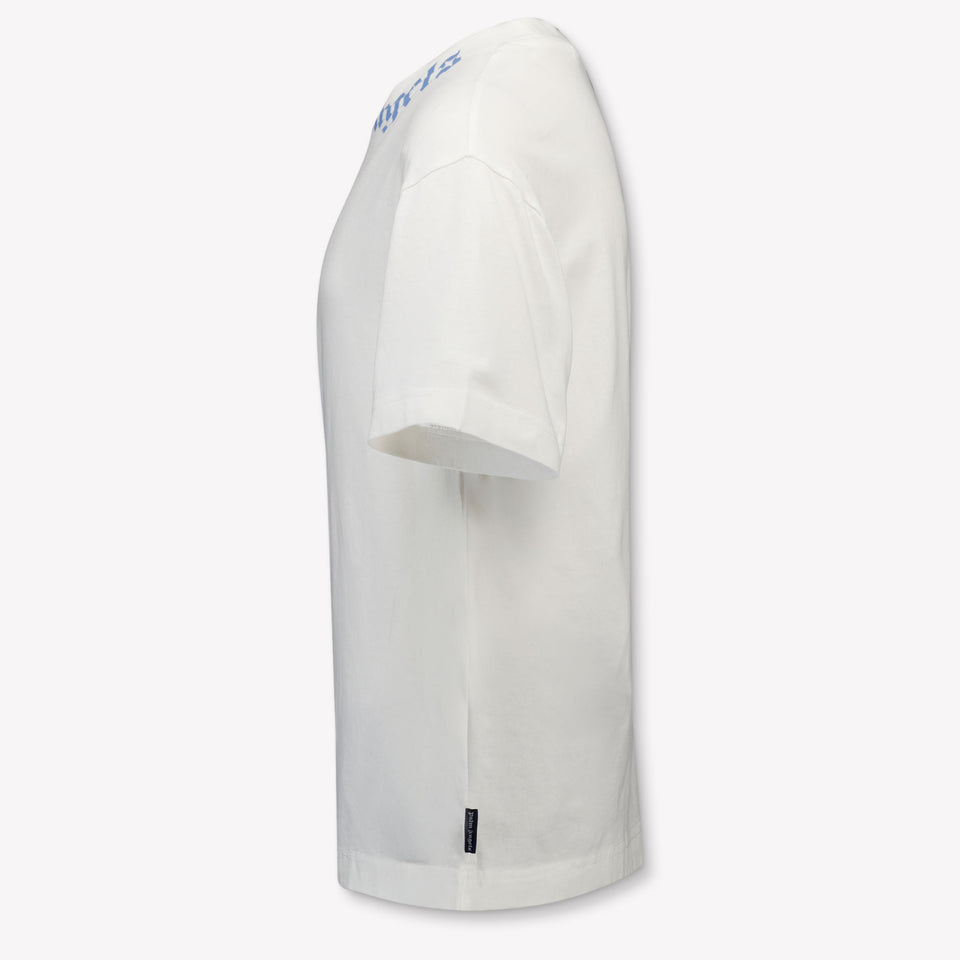 Palm Angels Kids Boys  T-Shirt Offwhite