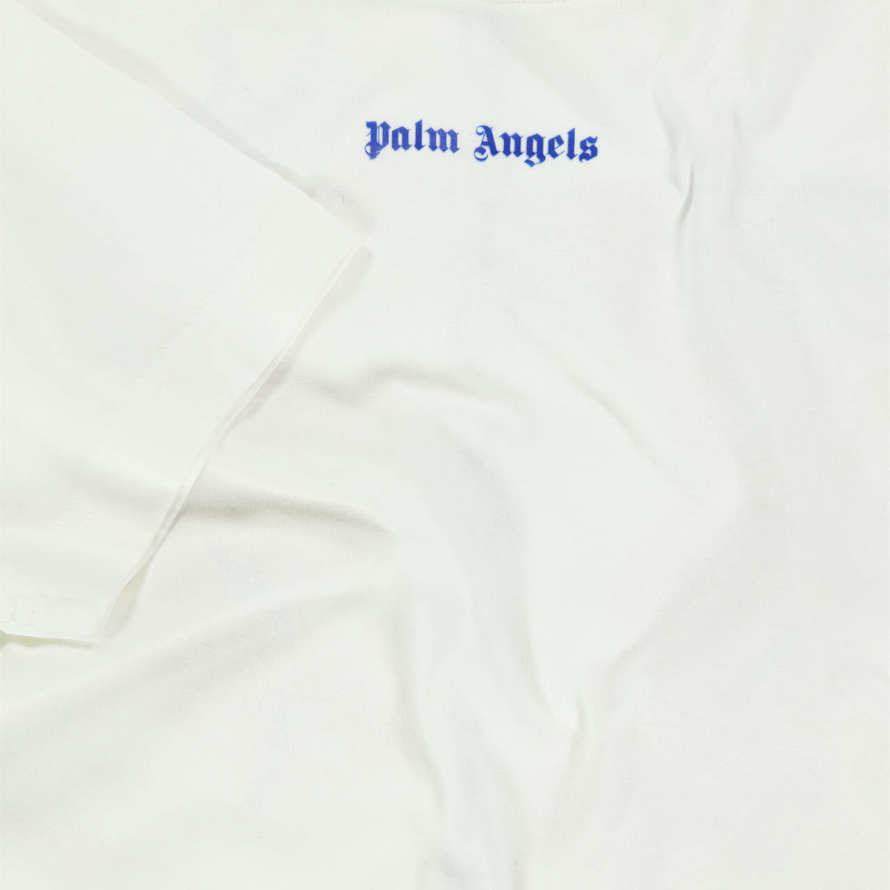 Palm Angels Kinder Jongens T-Shirt In Off White