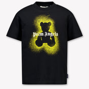 Palm Angels Kids Boys  T-Shirt Black