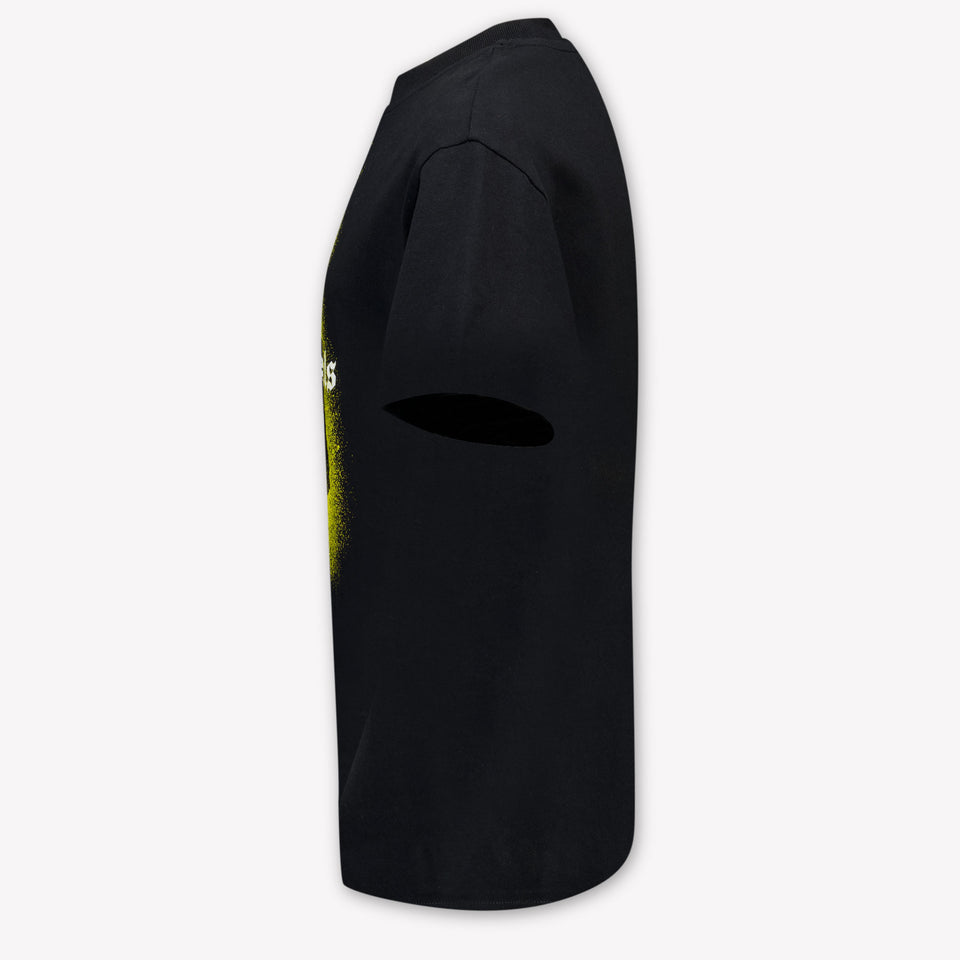 Palm Angels Kids Boys  T-Shirt Black