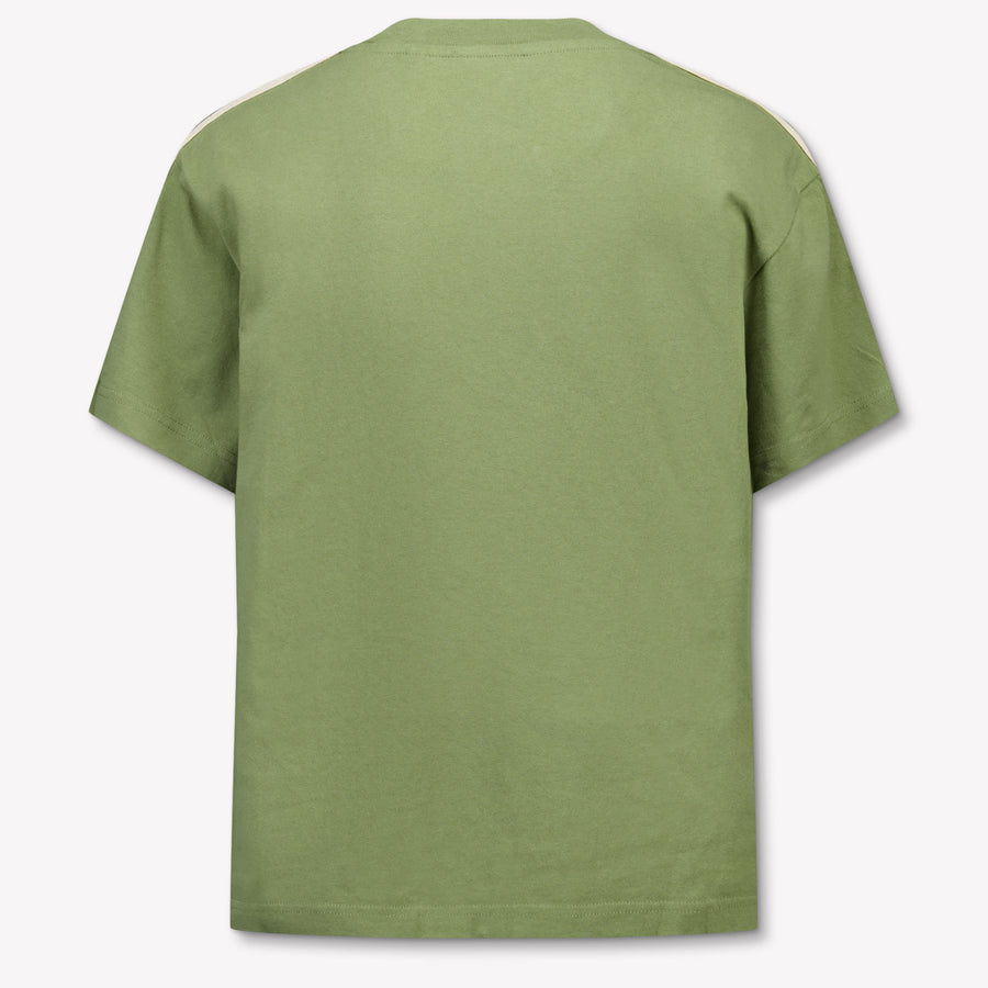 Palm Angels Kinder Jongens T-Shirt In Army