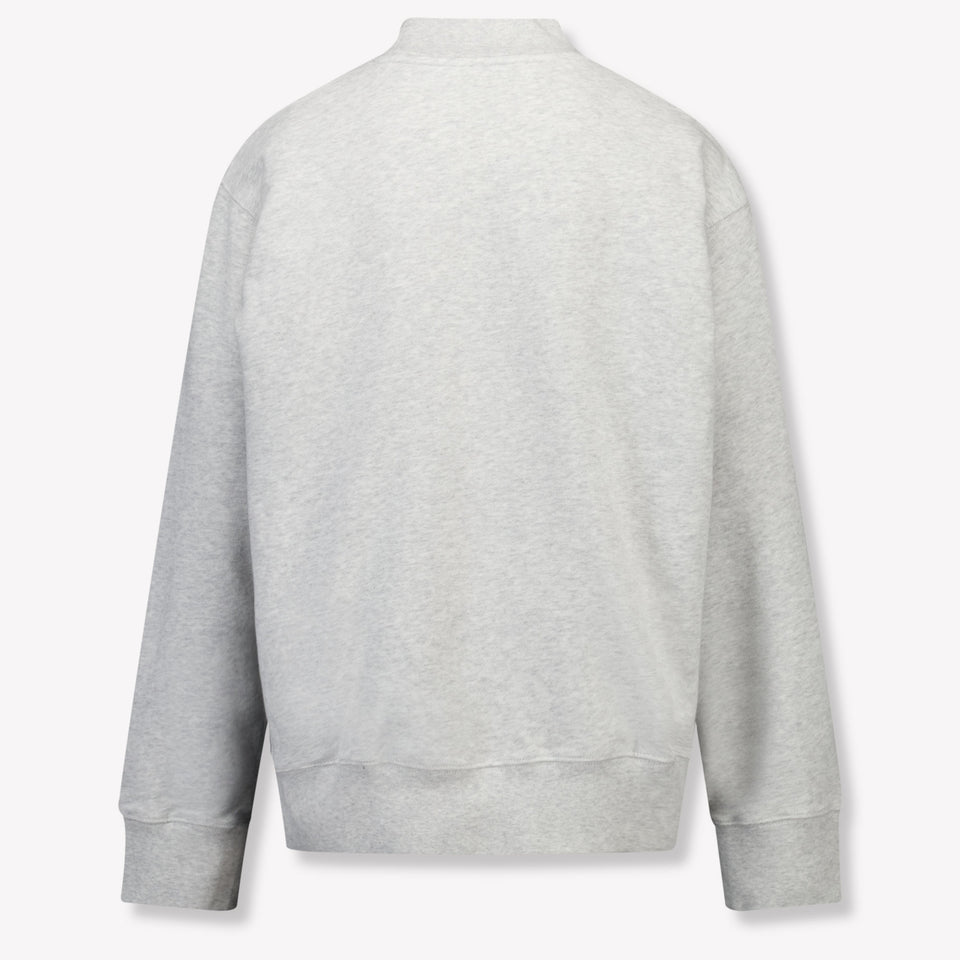 Palm Angels Kids Boys Sweater  Gray