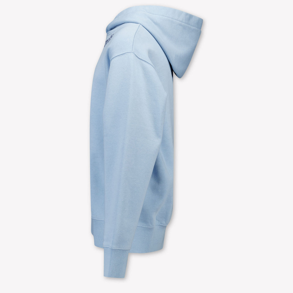 Palm Angels Kids Boys Sweater  Light Blue