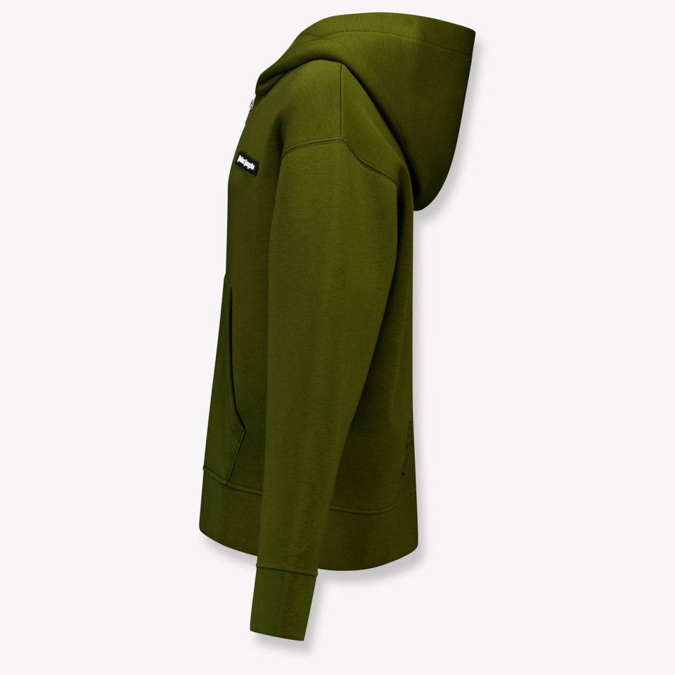 Palm Angels Kids Boys Vest  Army