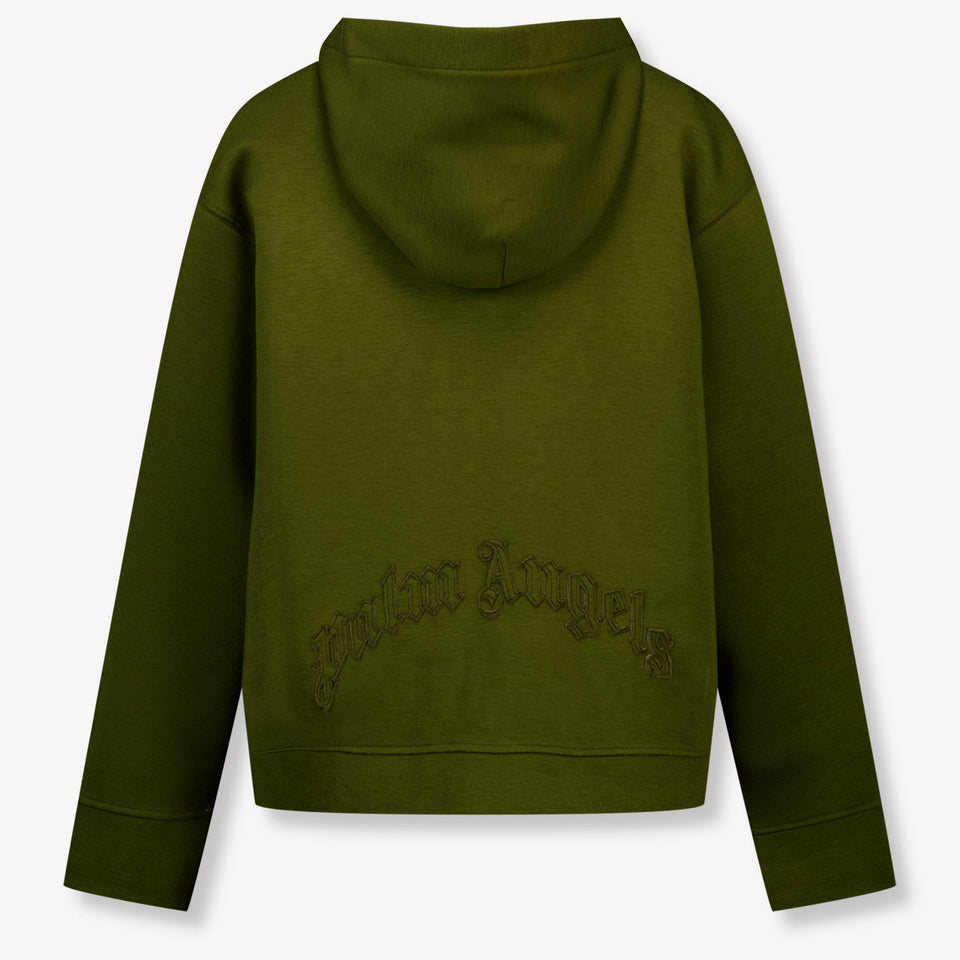 Palm Angels Kids Boys Vest  Army