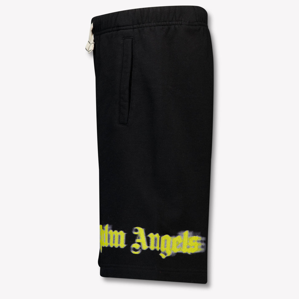 Palm Angels Kids Boys Shorts  Black