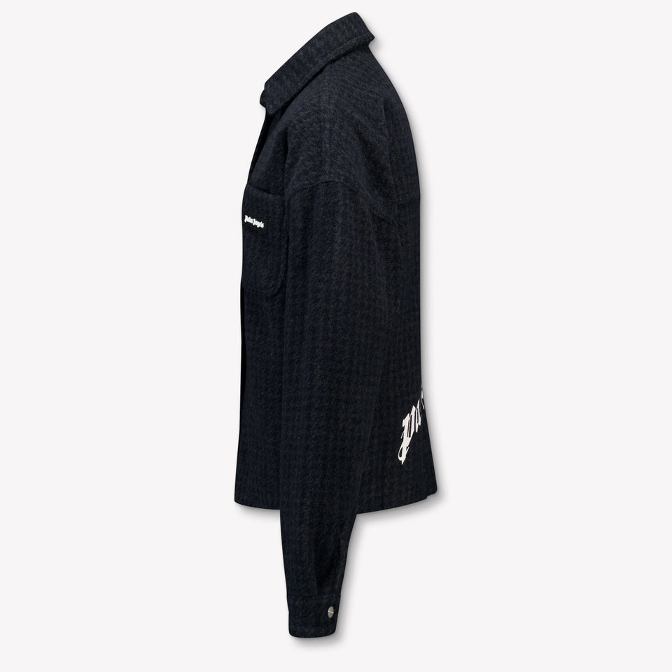 Palm Angels Kinder Jongens Blouse In Navy